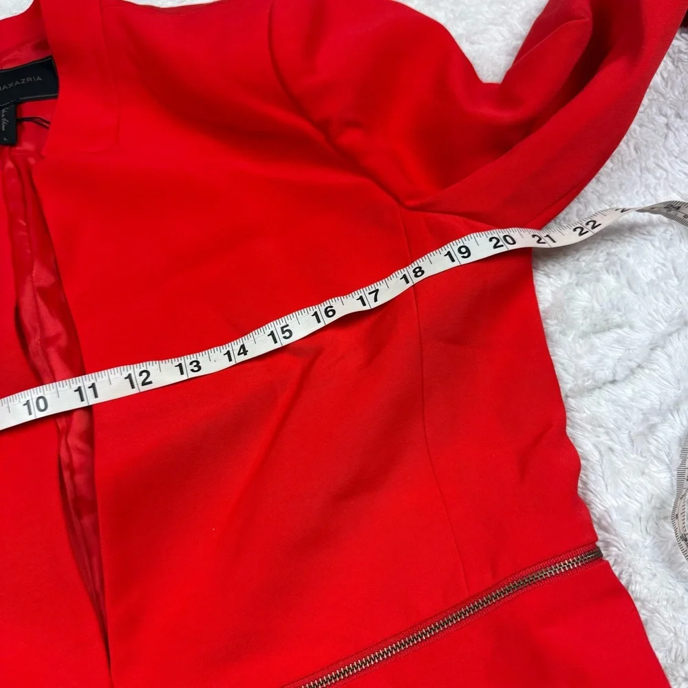 BCBGMaxAzria Bold Red Blazer - Picture 4 of 7